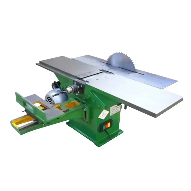 Multi functional woodworking table planer, small table saw, table drill, three in one cutting machine, planer