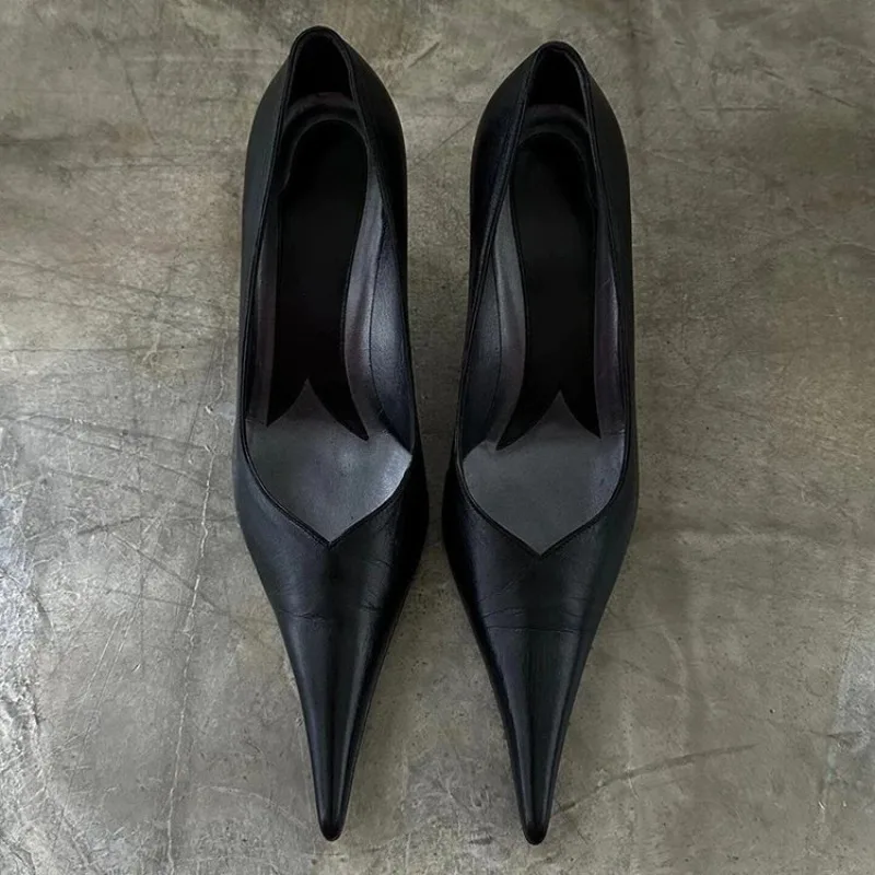 Sexy Designer Pointed Toe High Heels Women Shallow Fashion Banquet Dress Shoes Street Style Elegant Pumps Women Talons Femme
