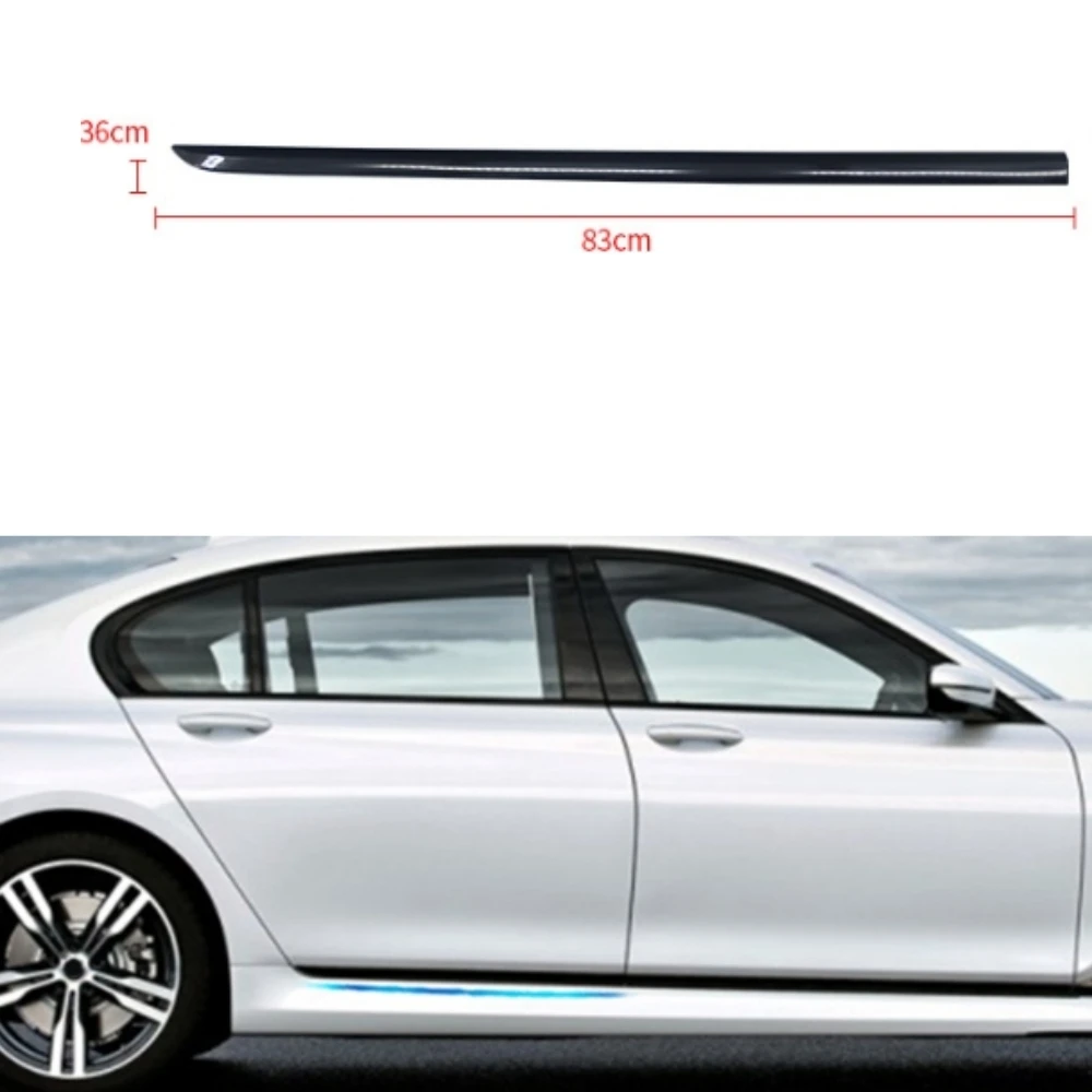 6pcs Chrome Door Side Strips  51747478837 51747478838 51337364351 51337364352 For BMW 7 Series2016-2018