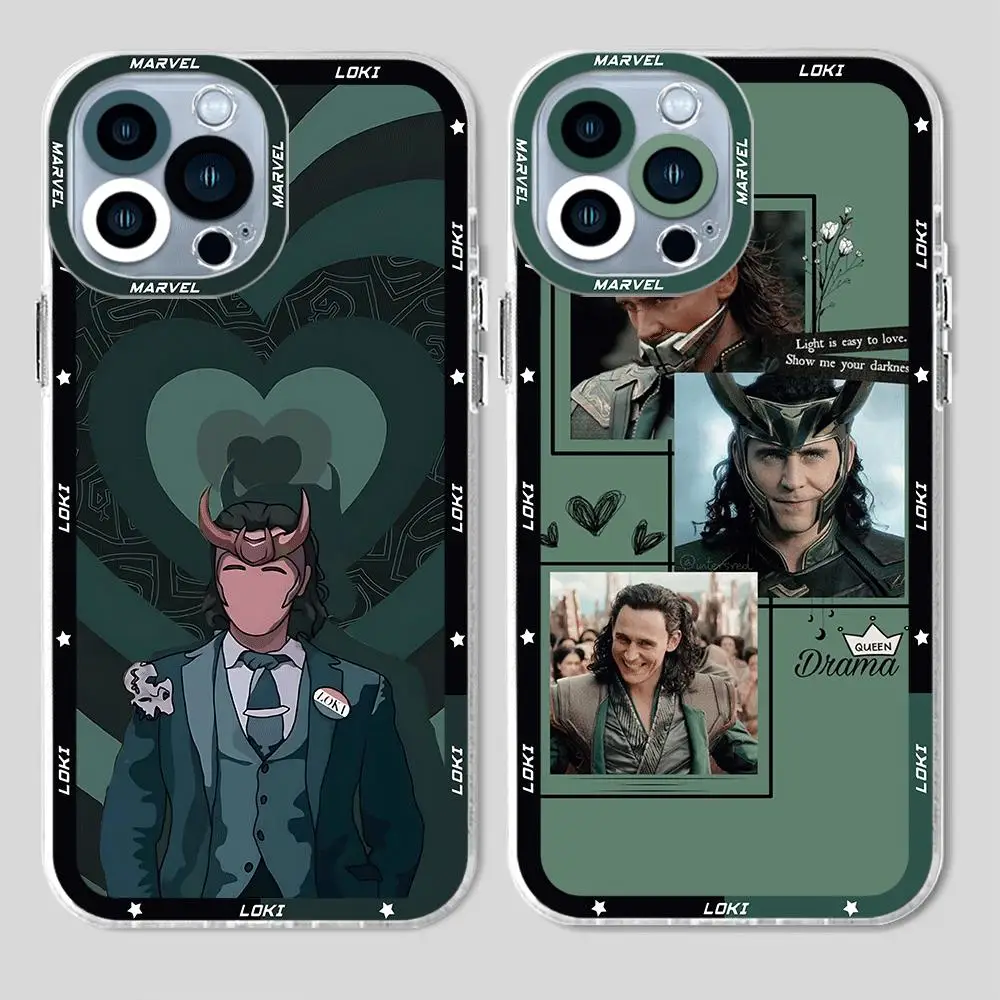 Marvel LOKI Cute  Phone Case for Apple iPhone 13 12 Mini 8 Plus XS X 7 14 Pro Max 11 Pro SE 15 Pro XR Cover