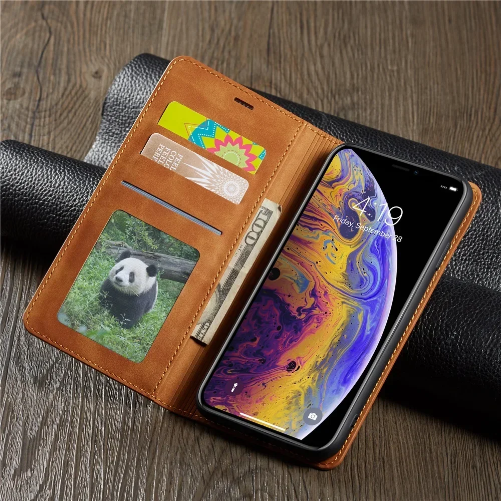 

New Style Thin Suede Leather Wallet Case for iPhone 11 12 13 14 15 16 Pro Max Mini XR XS 8 7 6s 6 Plus SE 2020 5S Flip Cover Str