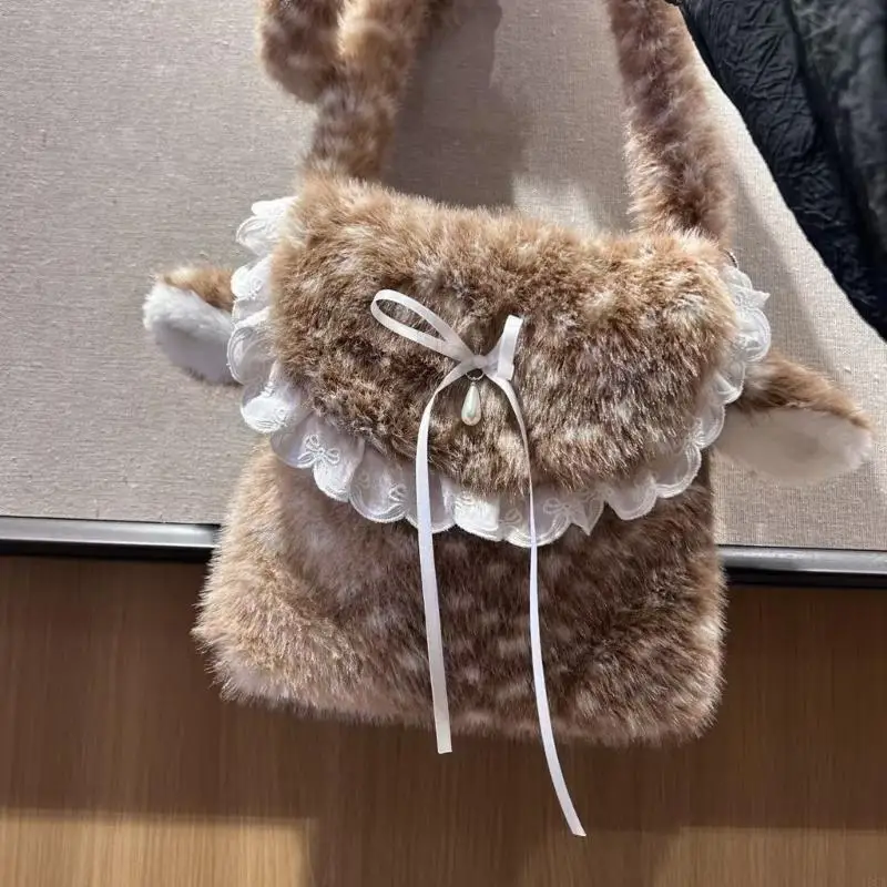 

Deer Cossbody Purses Plush Doll Shoulder Bag Phone Animal Purses