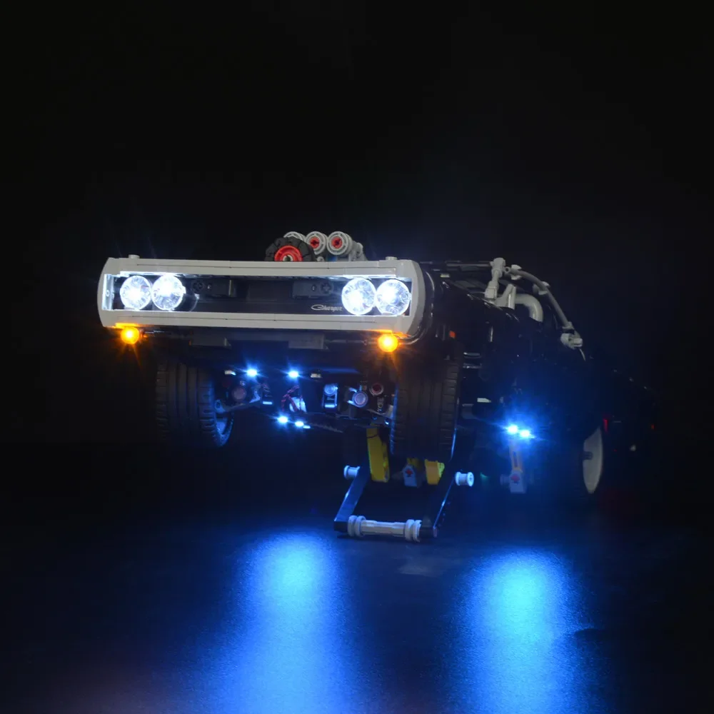 

No Bricks LED Light Kit for Dom's Dodge Charger 42111