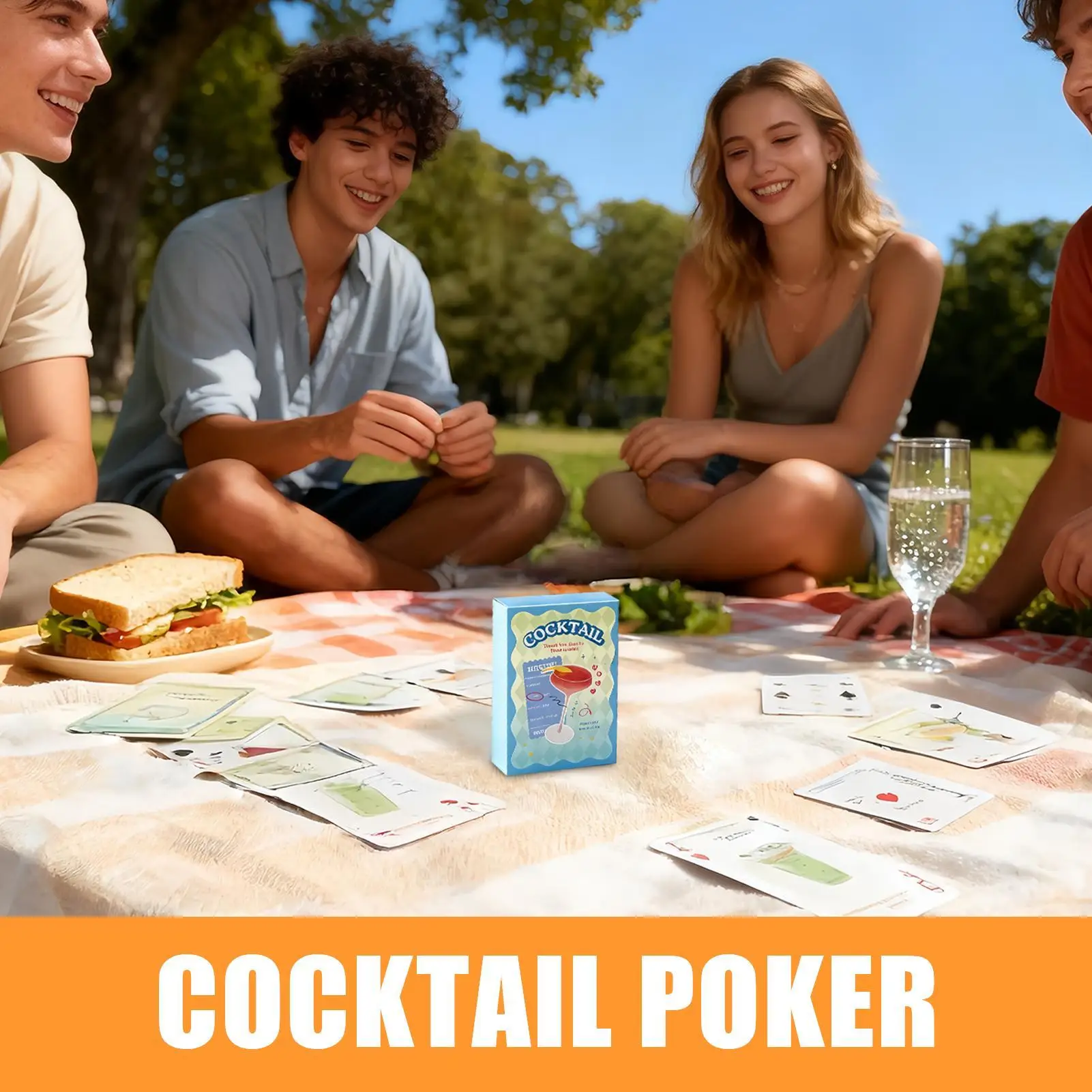 

Cocktail Themed Playing Cards Colorful Funny Novelty Board Games Fancy Playing Cards For Holiday Festival Activities Night