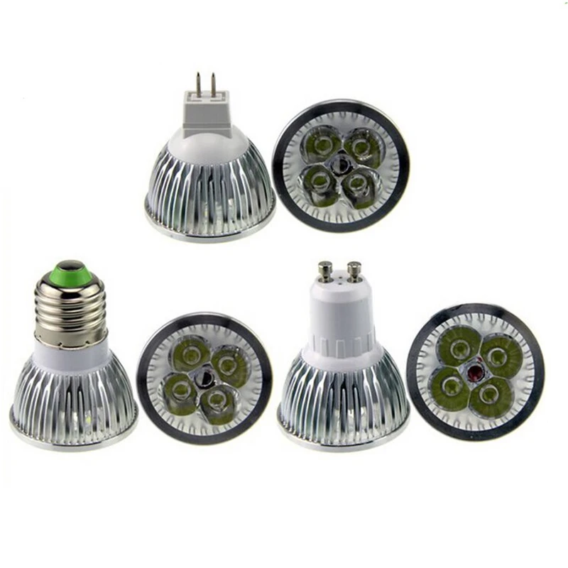 

High Power 9W 12W GU10 led soptlight Lampada de LED Bulbs Light 110V 220V dimmable E27 Led Spotlight GU5.3 LED Lamp Downlight