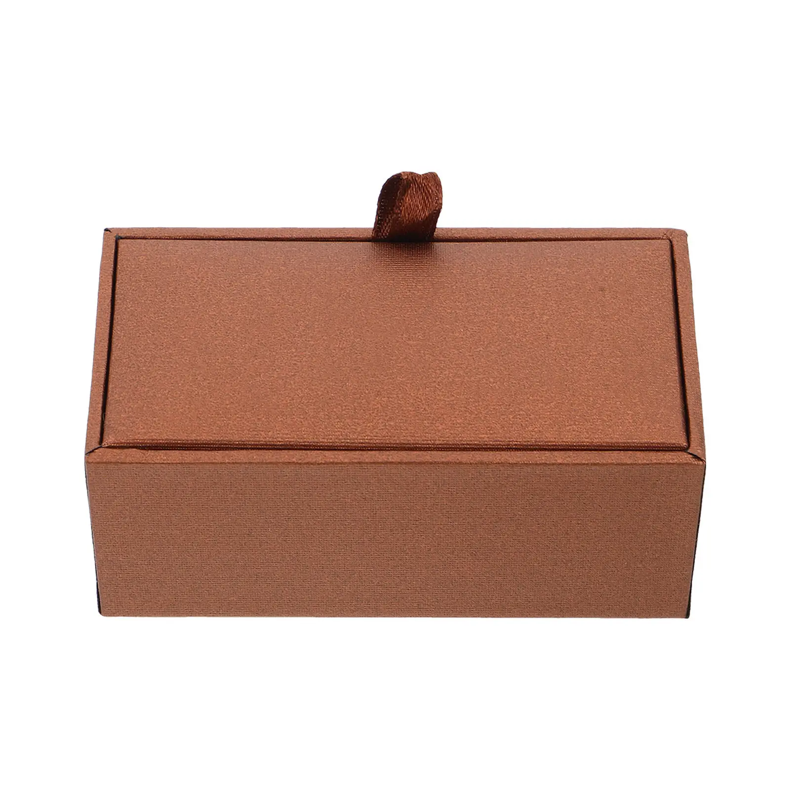 Elegant Cufflink Box for Men Handcrafted Storage Case with Soft Lining Perfect for Groomsmen Gifts