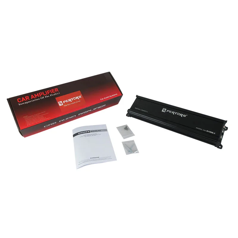 

Автомобильный аудиоусилитель Моноусилитель класса D 1500 Вт * 1 канал QPERTORS Марка G1500.1