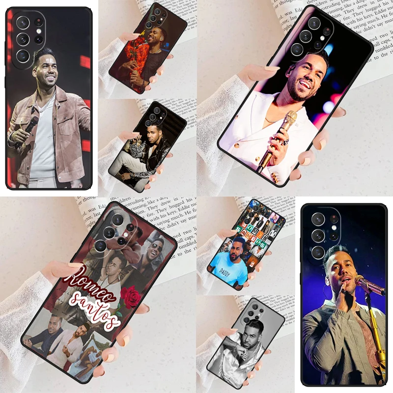 Singer Romeo Santos Cell Phone Case for Samsung Galaxy S26 Ultra S25 S24 S23 S22 S21 S20 Note10 Cover