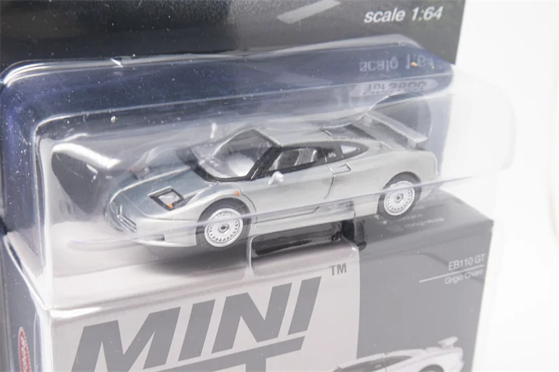 *chase* MINI GT Mijo 1:64 EB110 GT Grigio Chiaro LHD