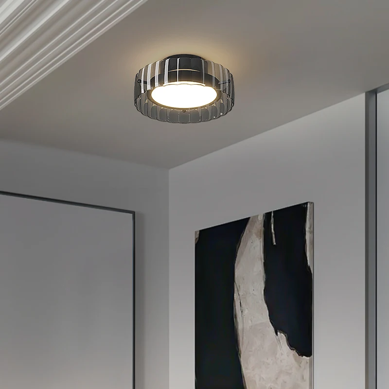

Black LED Ceiling Light Minimalism Bedroom Modern Lighting Living Room Balcony Indoor Lamp Modern Home Interior Decor Lamp 2024
