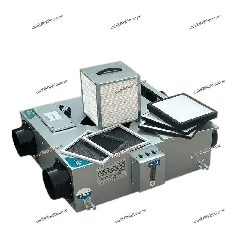 

Ceiling Fresh Air System Hot Pot Shop Two-way Flow Fresh Ventilator 1000 Volume Full Heat Exchanger Fresh Air Fan