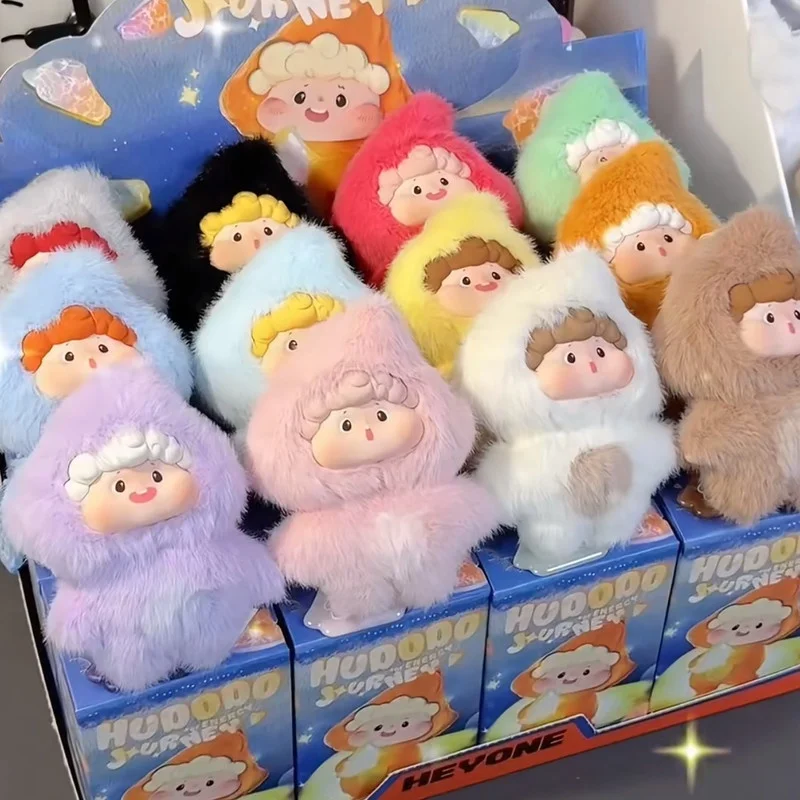 

Heyone Hudodo Energy Adventure 8 см мини-плюшевая фигурка в слепой коробке, пушистая виниловая фигурка, брелок для сумки, украшение для стола, подвеска для автомобиля