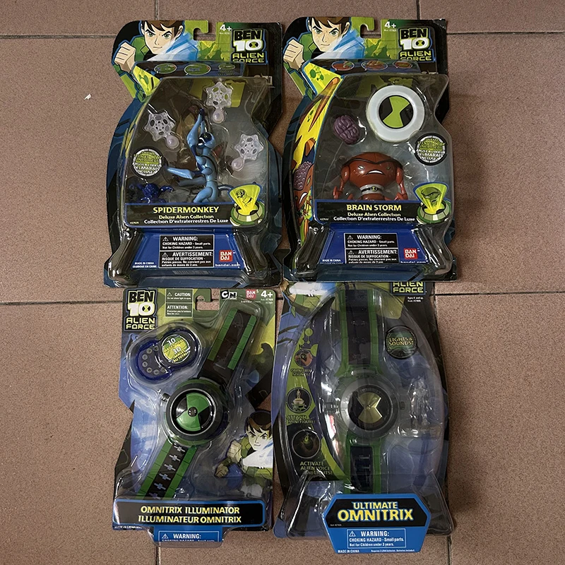 Ben10 Omnitrix Watch Japan Projector Watch DAI Genuine Watches Action Figure Style Model Toy Children Gift 4 Types