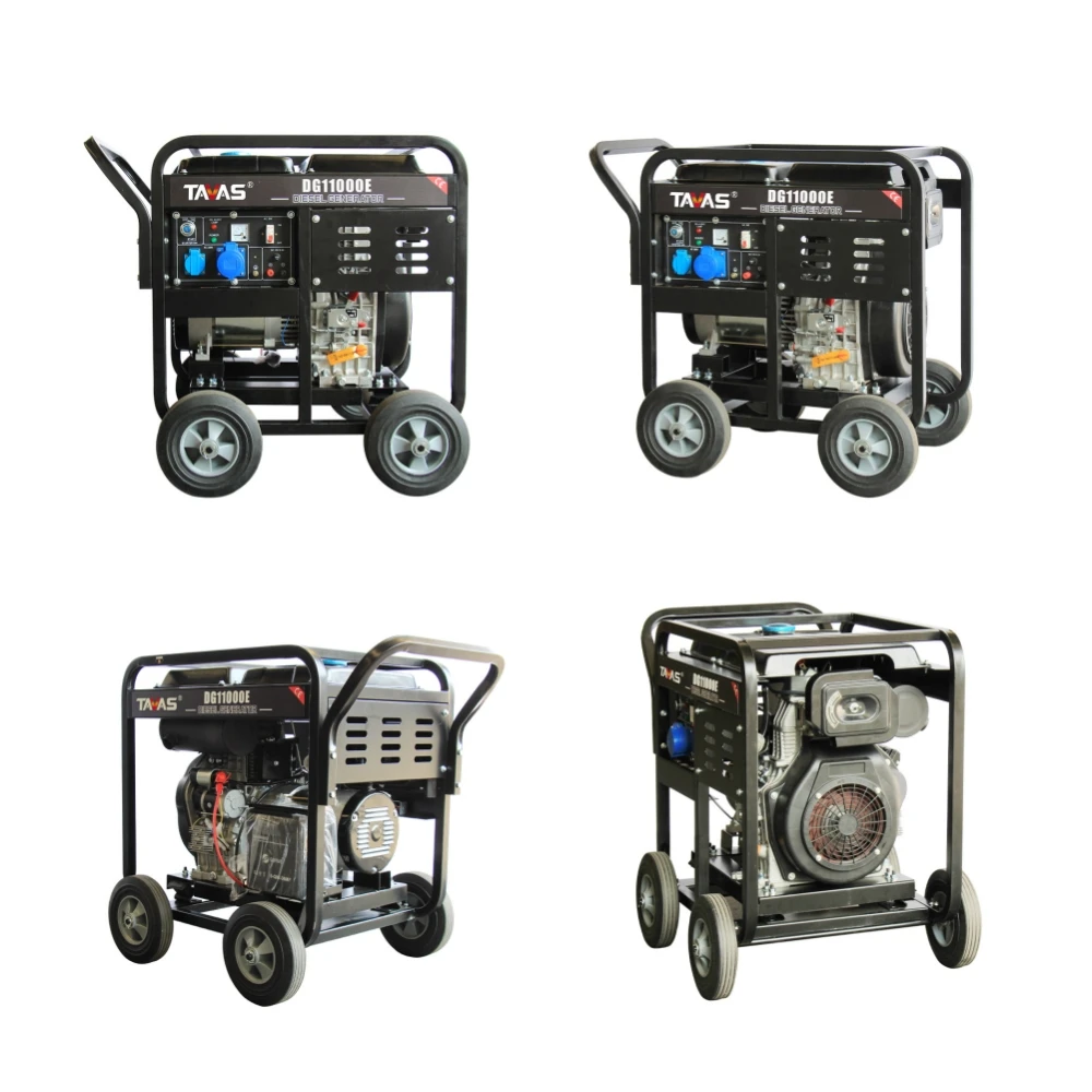 10000 Watt 8 kw 8kva 10kva 110v 1 Cylinder Small air Cooled Portable Open Power diesel Generator Price
