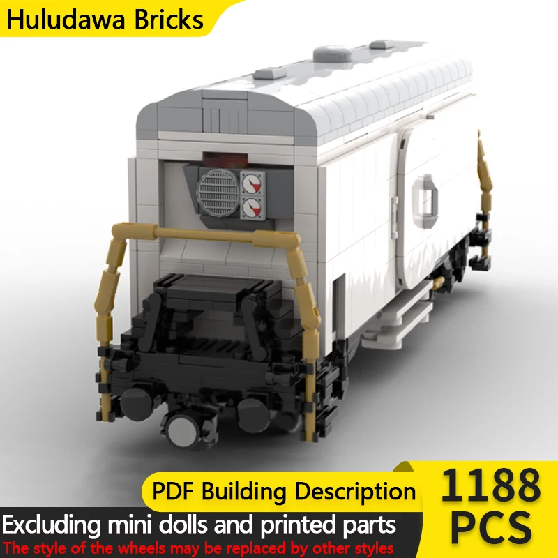 

Конструктор City Car Model MOC: Классический грузовой вагон, модульная технология, развивающая игрушка для детей, подарок на праздник, набор для сборки