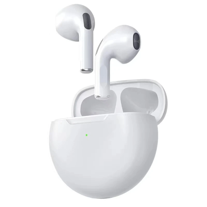 TWS Pro 6 Wireless Headphones Bluetooth-compatible Earphones Waterproof Earbuds Stereo Mic Pro6 Headset For Xiaomi iPhone