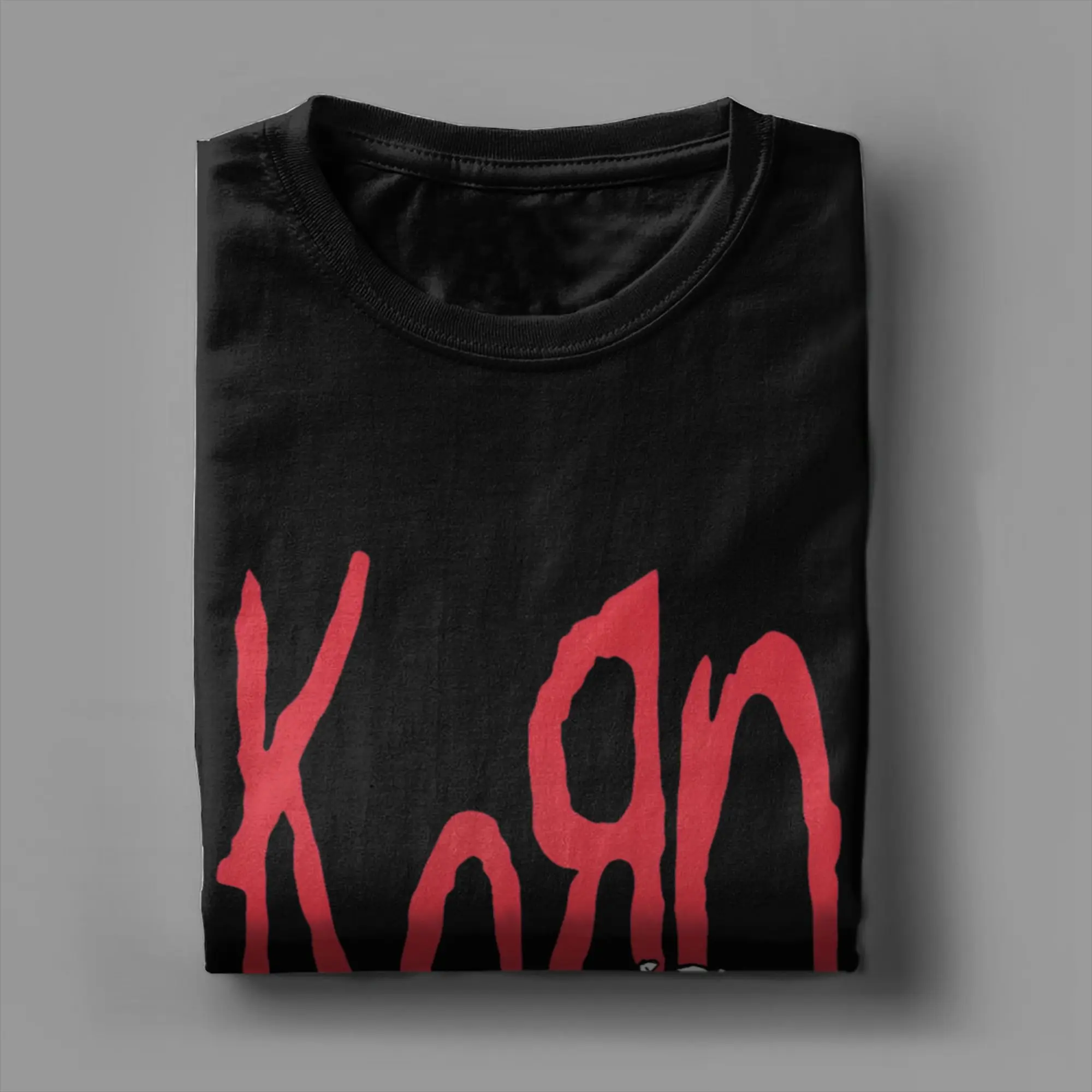 Футболки Korn Band, мужские винтажные футболки из 100% хлопка, футболка с круглым вырезом и короткими рукавами, топы больших размеров