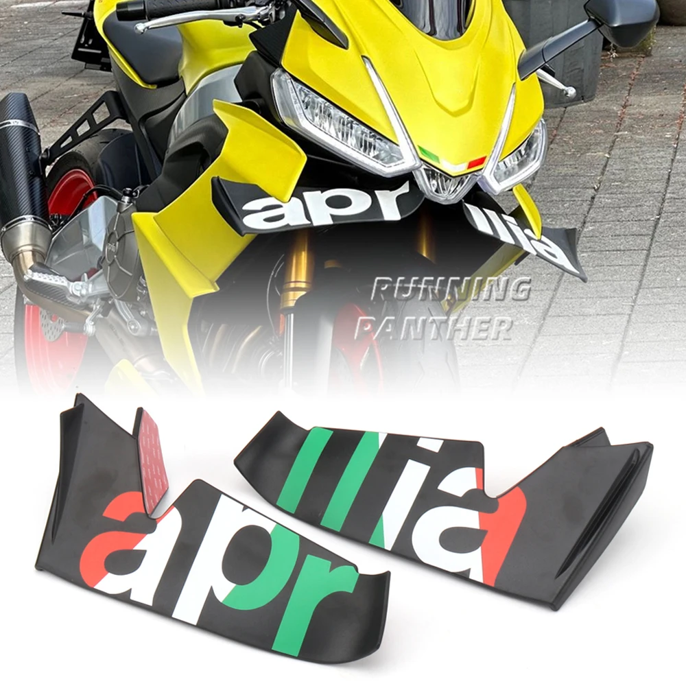 

Motorcycle Front Beak Cover Frontal Spoilers Wind Lip Cone Aerodynamics Fairing Winglets Cover For Aprilia RS660 RS 660