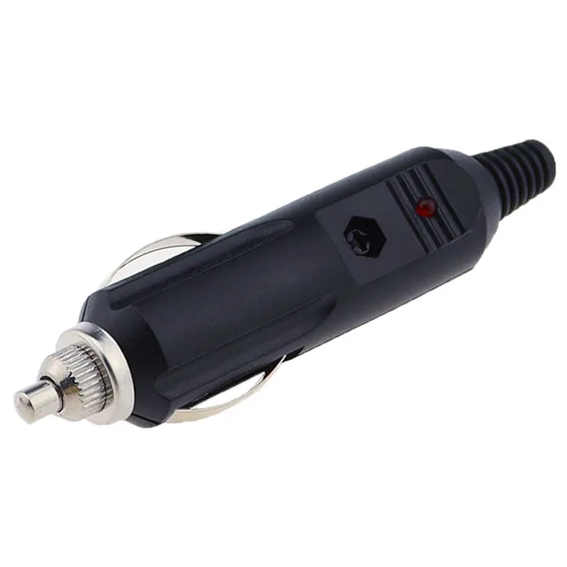 1PC Car Cigarette Lighter Plug Adapter LED Fuse 12V  24V3A 12 Volt DC Auto Vehicle  Male Cigarette Lighter Socket Converter Plug