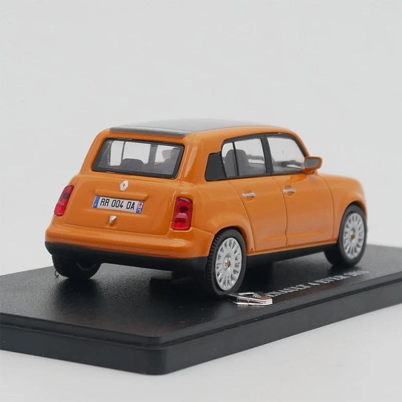 Diecast 1:43 Scale Renault 4 Ever 2011 Simulation Alloy Car Model Static Display Collectible Toy Gift Souvenir Decration