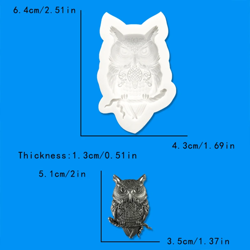 Owl Three lambs rabbit horse animal farm house fondant silicone mold Western Farm carrot mushroom sign DIY chocolate mold