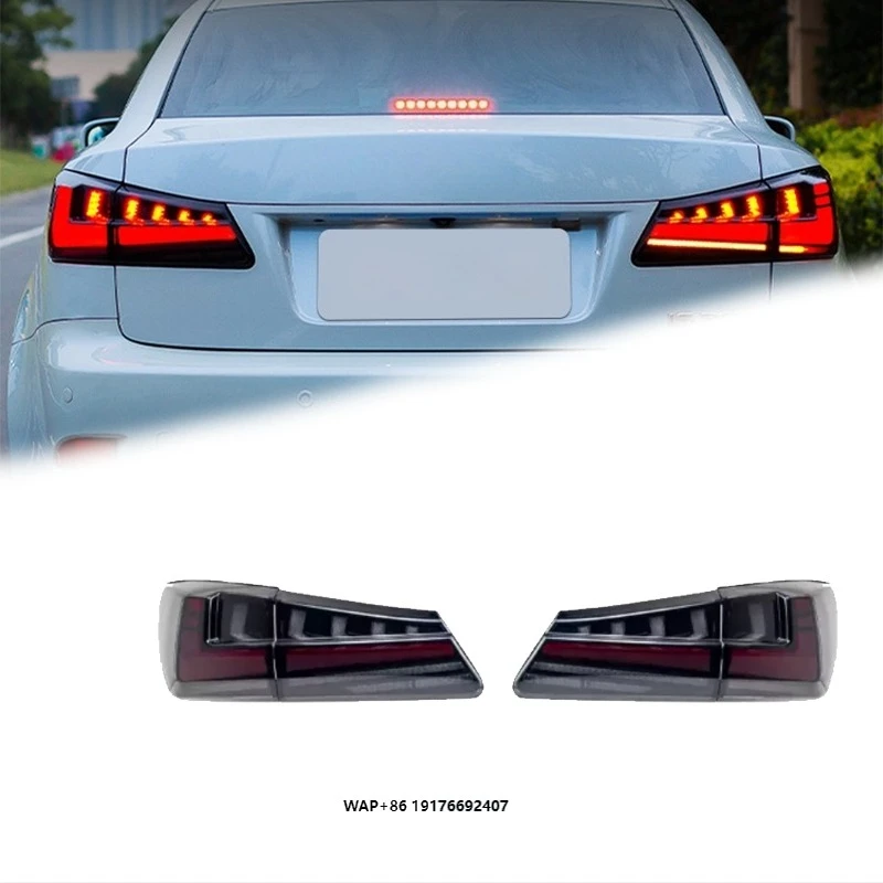 

FT Car Lights forLexus IS IS250 IS300 Taillights 2006-2012 LED Tail Lamp Dynamic Turn Signal Light Car Taillights Assembly