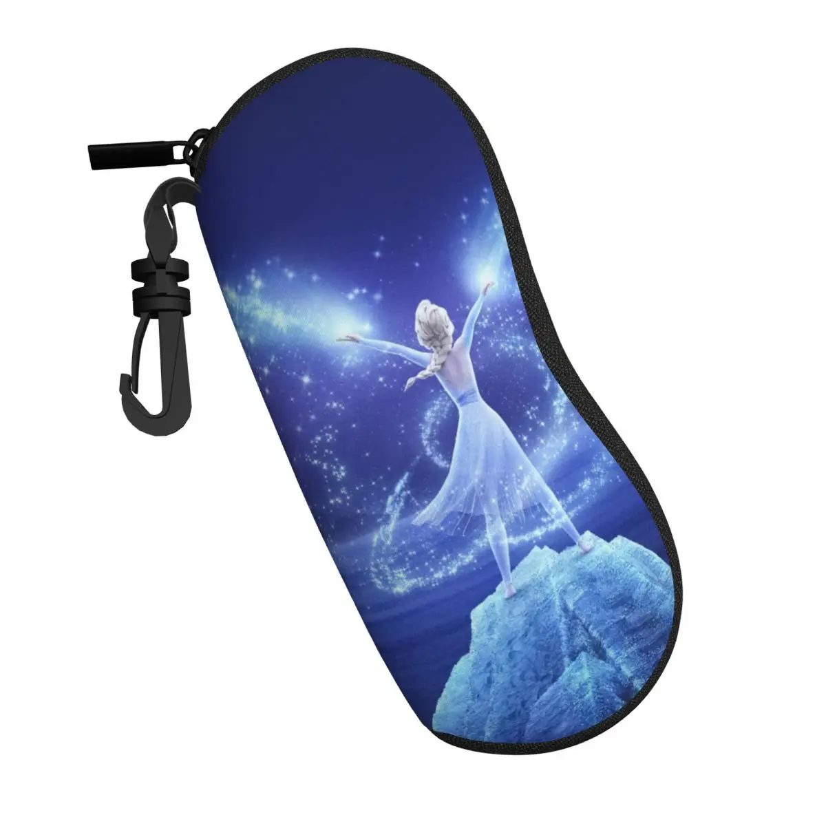 Disney Frozen Soft Shell Ultra-Light Eyewear Case - Scratch-Resistant and Space-Saving Glasses Bag for Outdoor Adventures