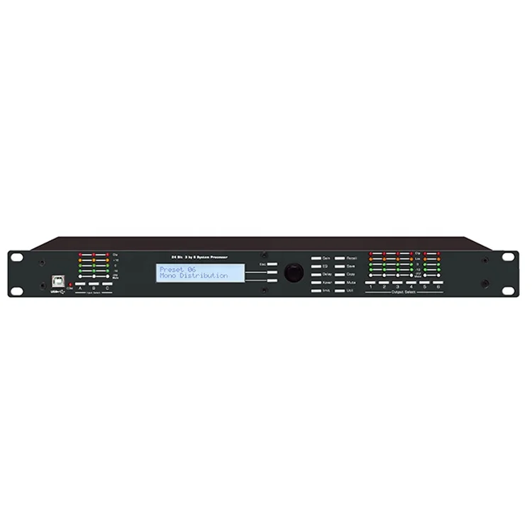 DriveRack DSP360 3 входа 6 выходов Performance Machine Pro Аудиопроцессор DSP