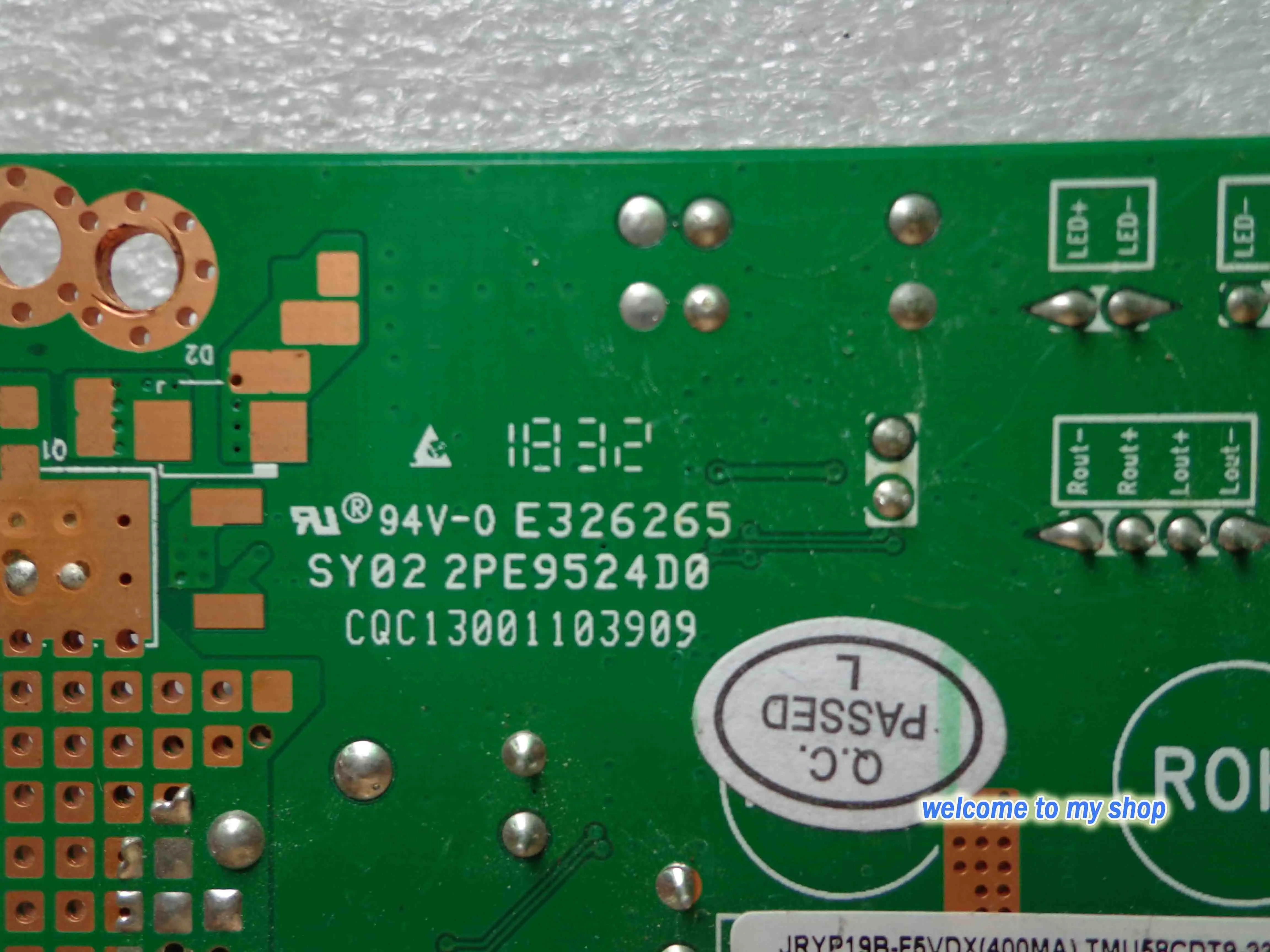 T24M6C Driver Board, JRY-W58CDT9-AV6, T24M7C