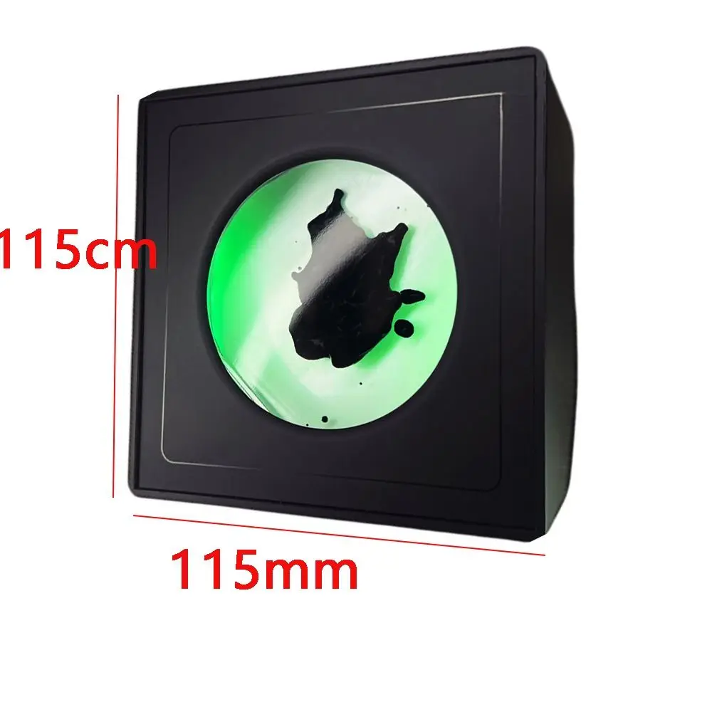 Lampe de rythme musical, affichage ferrofluide, haut-parleur Bluetooth, changements de fluide magnétique avec son magnétique liquide