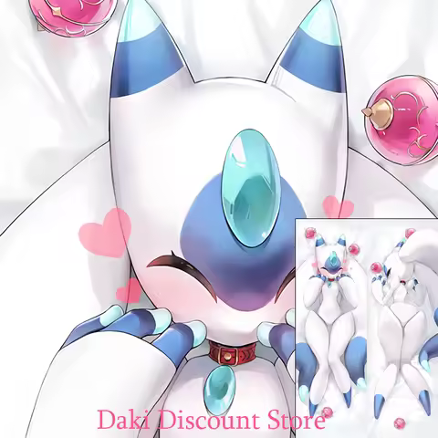 Dakimakura Lunaris Anime Double Sided Print Life Size Body Pillow Cover Pillowcase