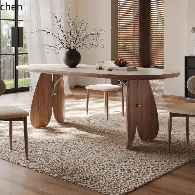 

i5.15 Dining Table and Chair Set Modern Simple Table Rock Slab Dining Table Small Apartment