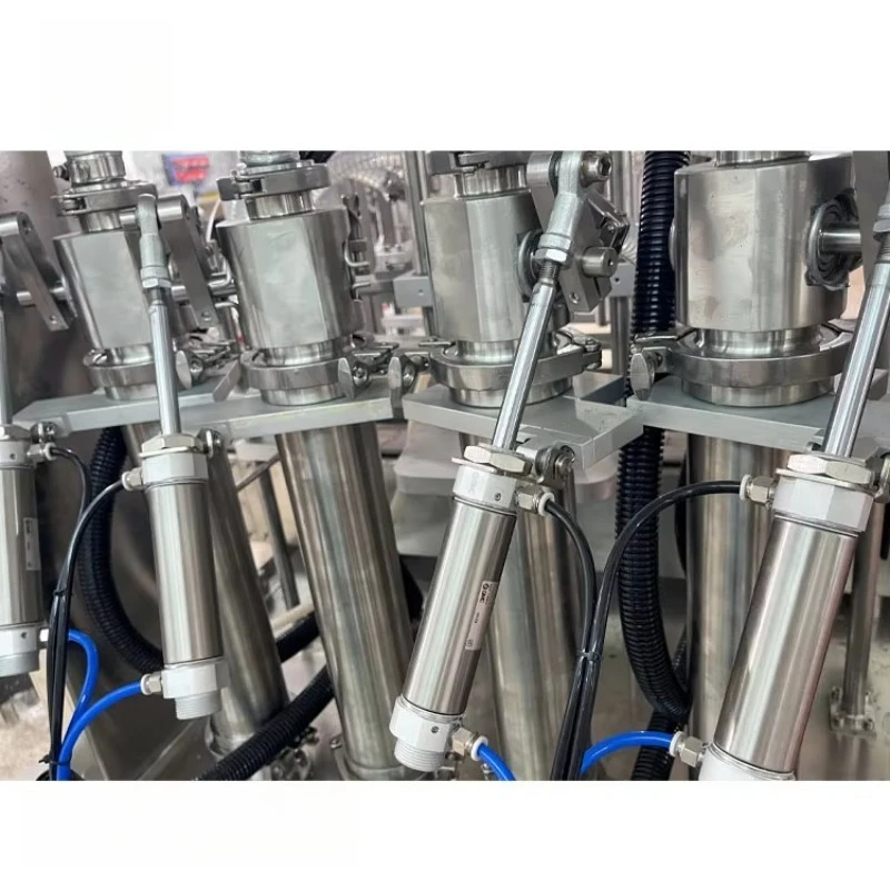 Complete Bottling Packaging Line Juice Beverage Filling Labeling Printing Machine Custom