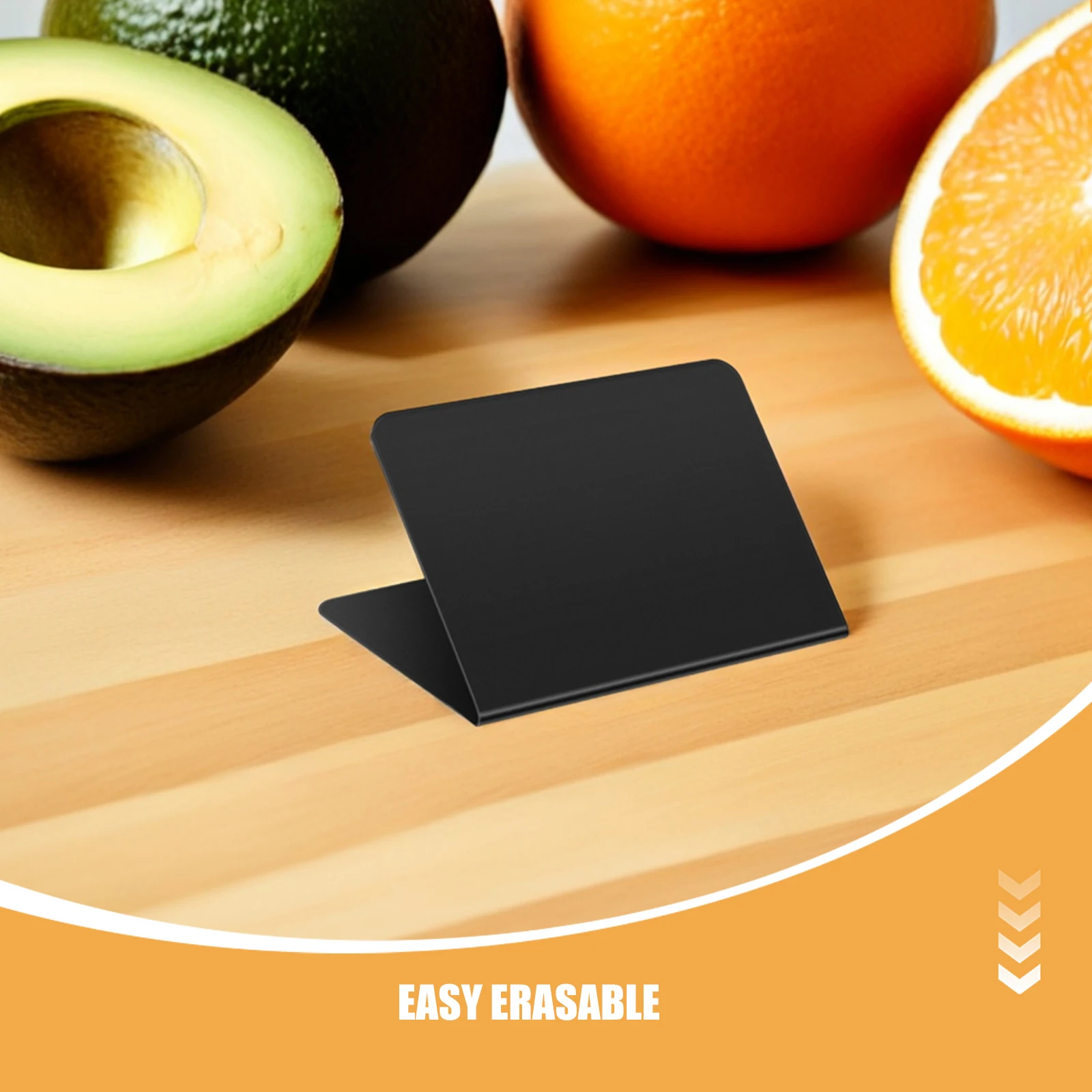 30Pcs Double Side Mini Blackboard Small Tabletop Chalkboard Erasable Message Board for Restaurant Kitchen Cafe Menu Display