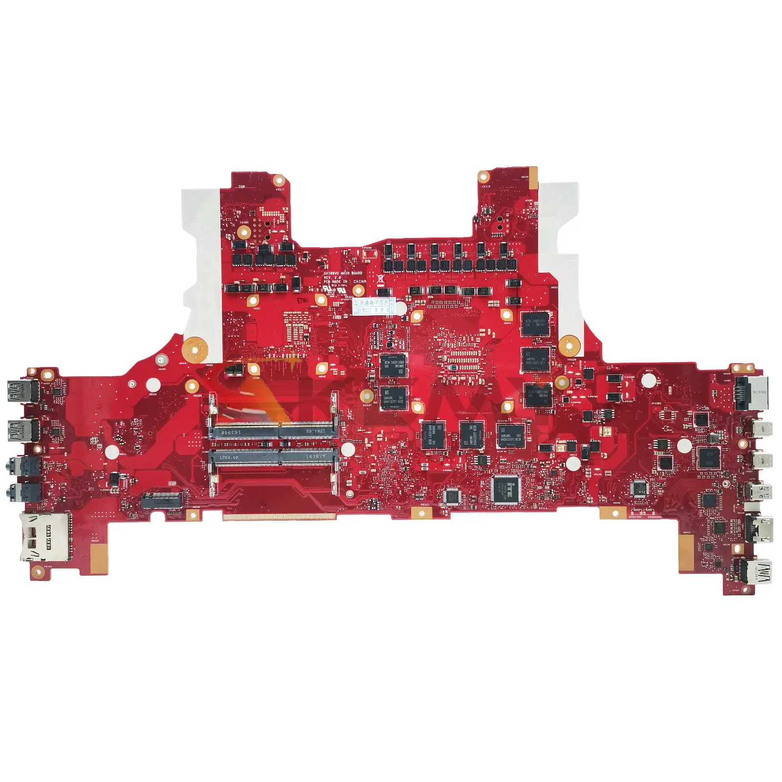 AKEMY GX700VO Notebook Mainboard For ASUS ROG GX700 GX700VO GX700V Laptop Motherboard With I7-6820HK CPU GTX980M/8G 100% Test