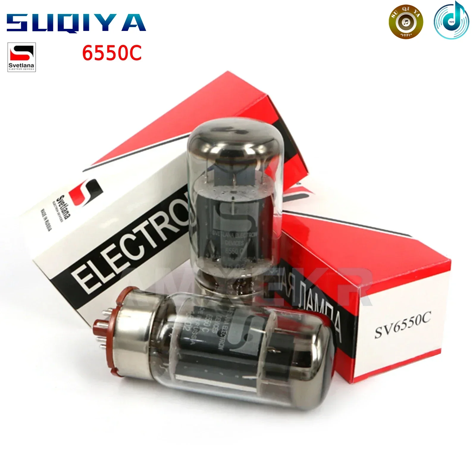 

SUQIYA-SVETLANA Vacuum Tube 6550C Replace 6550 KT88 KT120 KT66 KT77 KT100 EL34 Electronic Tube DIY Amplifier HIFI Audio Valve