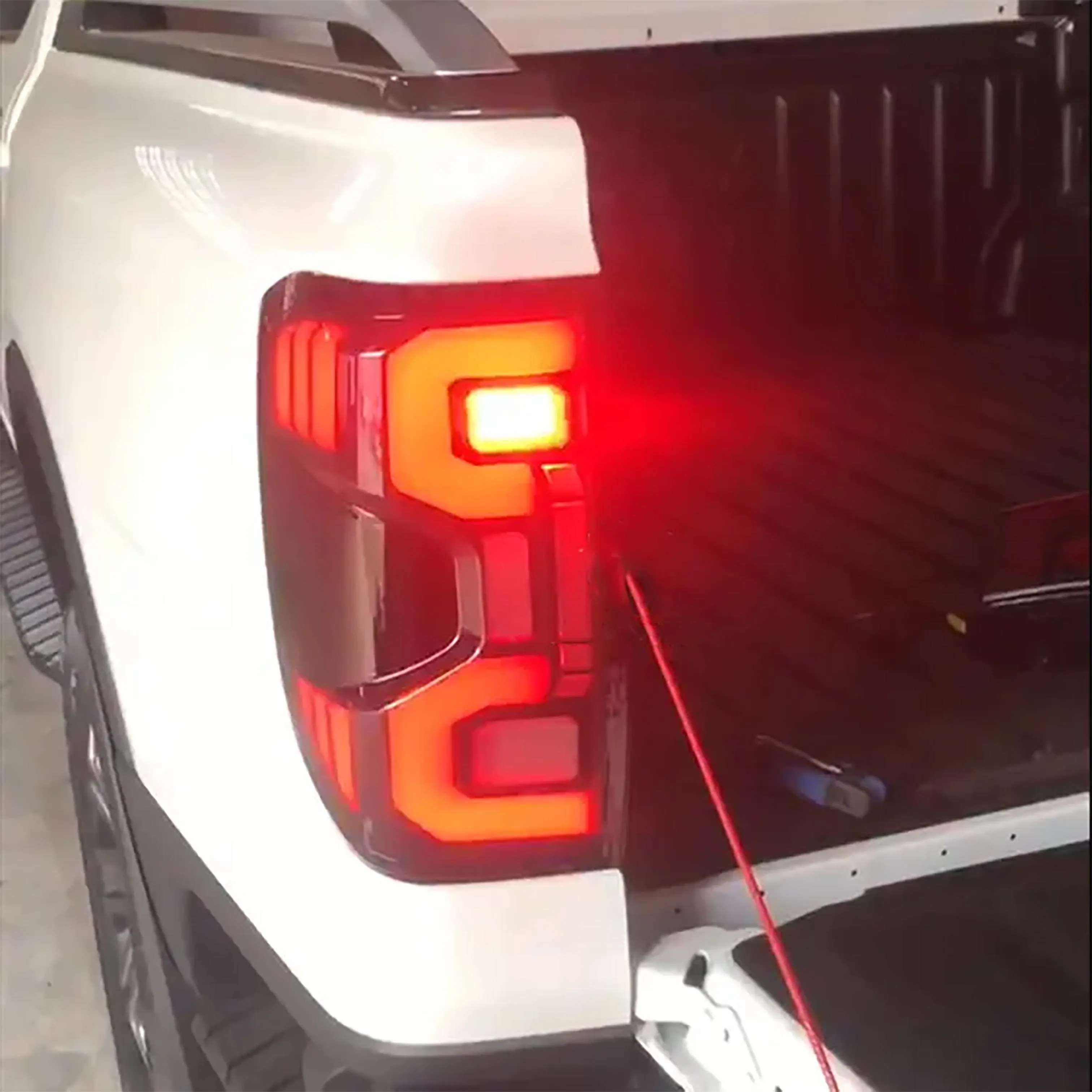 

Car LED Running Lamp Driving Light Tail Lights For Ford Ranger WILDTRAK SPORT T9 2023 2024 Brake Rear Lights Turn Signal Lamp