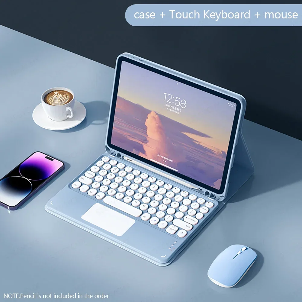 Keyboard For Samsung Galaxy Tab S11 Case 2025 11 Inch Protective Case For Tab S11 SM-X730 X736 Tablet Keyboard Cover Funda
