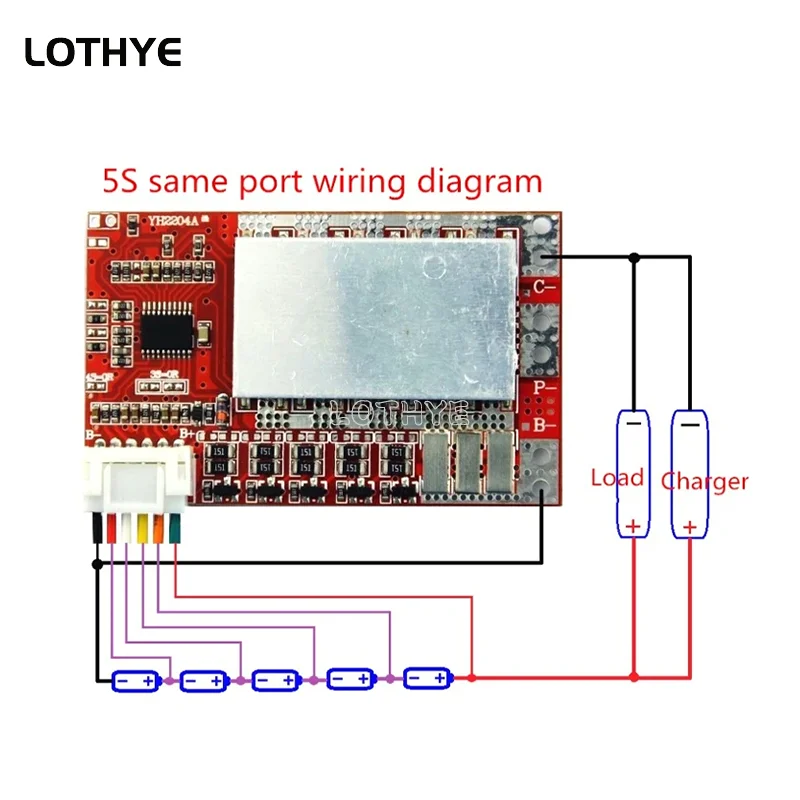 3S 4S 5S 50A BMS Board / 55A 3.7V Lithium Battery Protection Board / 3.2V Iron Phosphate / LiFePO4 Battery BMS Board with Balance