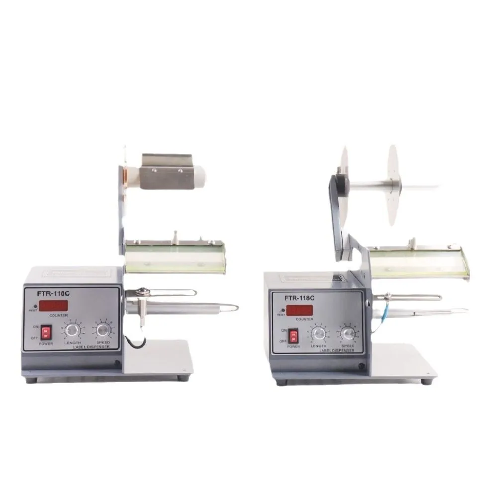 Automatic label stripping machine Fiber optic sensor Transparent label stripping machine Self-adhesive separator