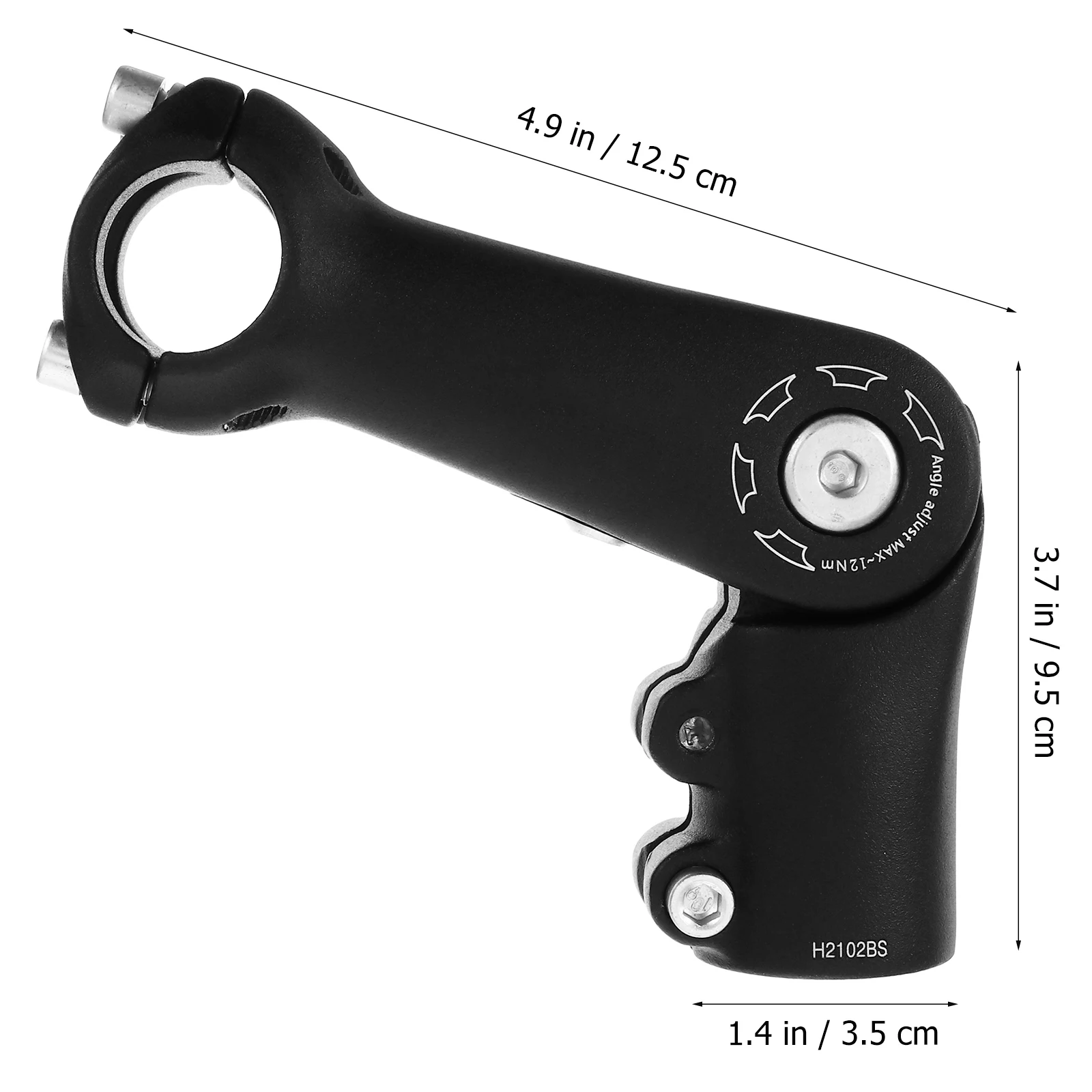 Bike Handlebar Stem Raiser Aluminum Alloy Adjustable Extender For Mountain Bike Long Distance Ride Stem Riser Adapter Cycling