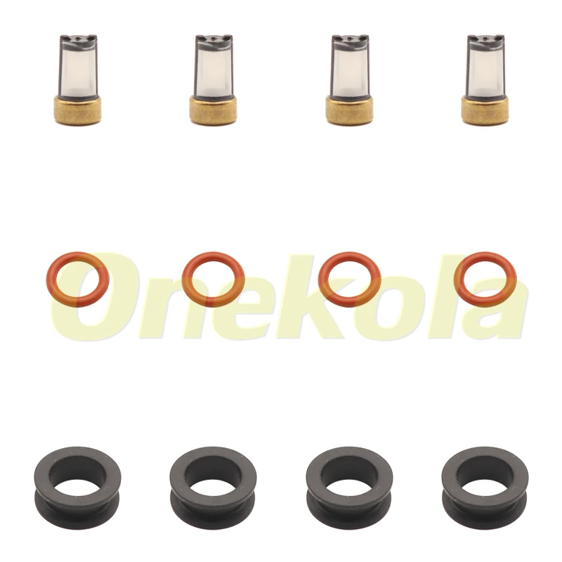 Fuel Injector Service Repair Kit Filters Orings Seals Grommets for Mitsubishi EAT326