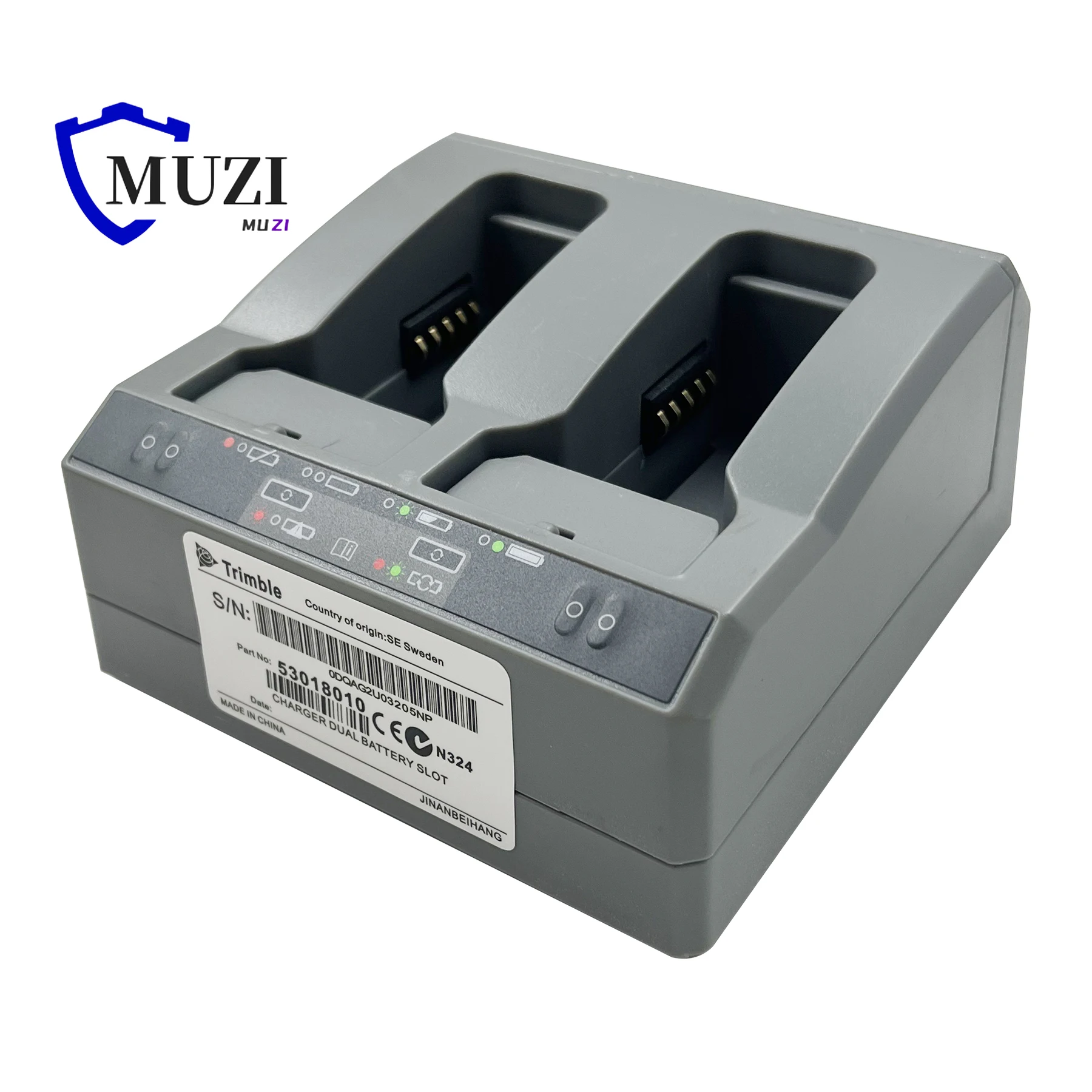Brand New TRIMBLE Two Slots Charger for S8/S6 OR R10 Battery Two Bay Charger for SPS985 GPS Total Surveying Station Battery