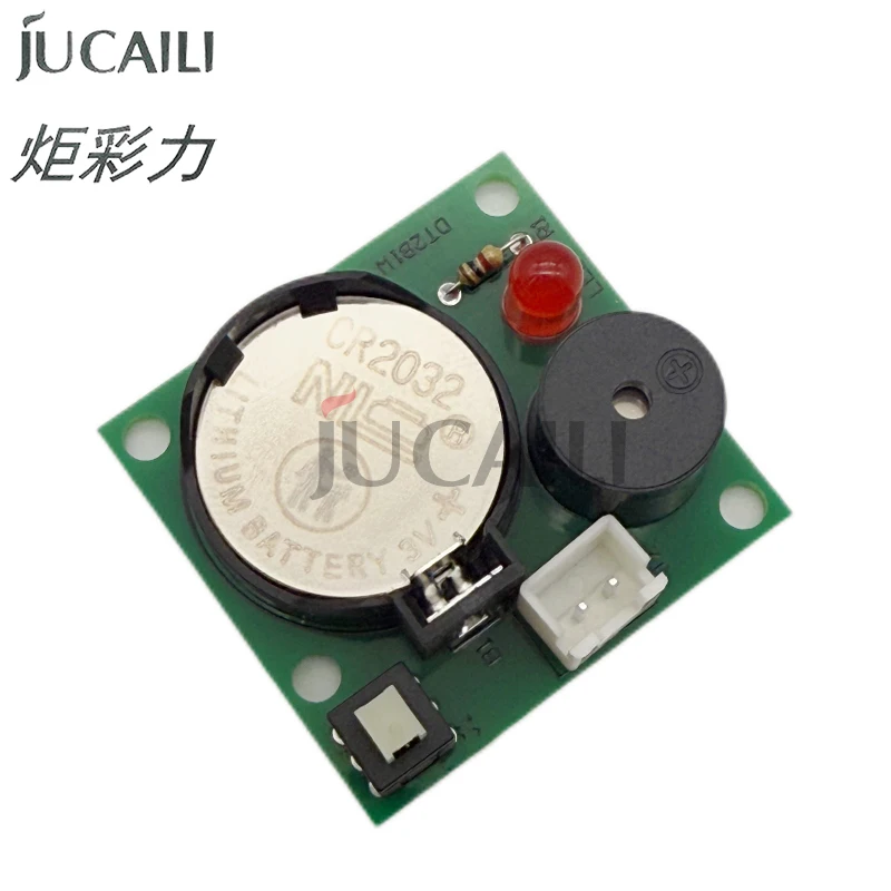 JUCAILI New Ink tank Alarm Buzzer Plate Board Card for Eco Solvent /Water Based /UV /DTF Printer Ink Cartridge Alarm Board