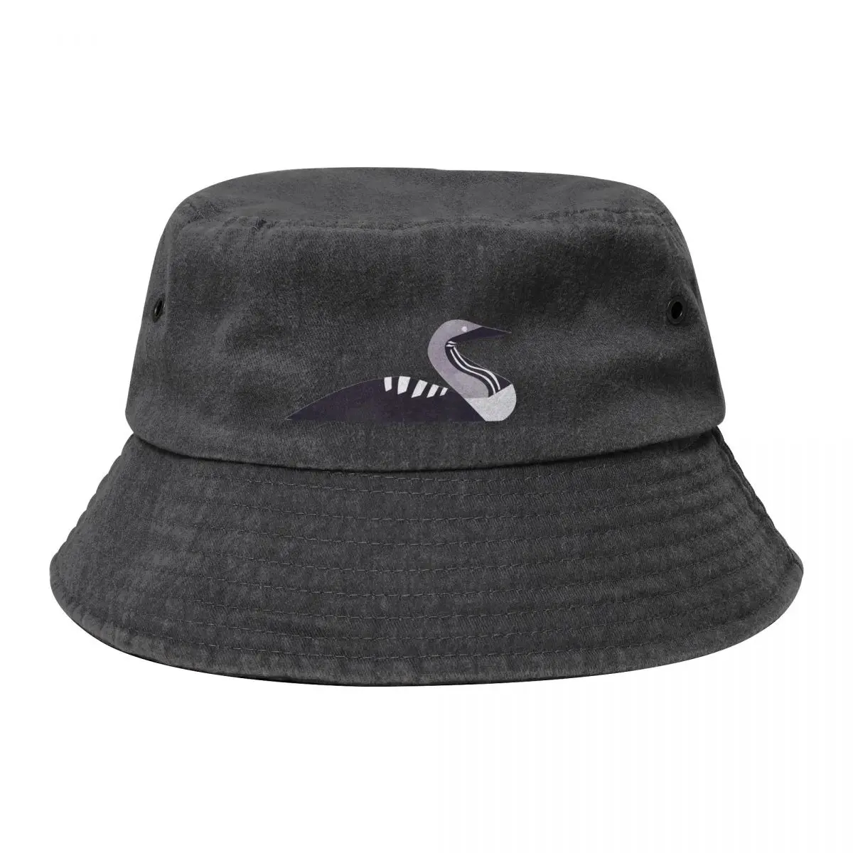 

Minimalistic loon Bucket Hat custom Hat Uv Protection Solar Hat Trucker Beach Outing Baseball Men Women's