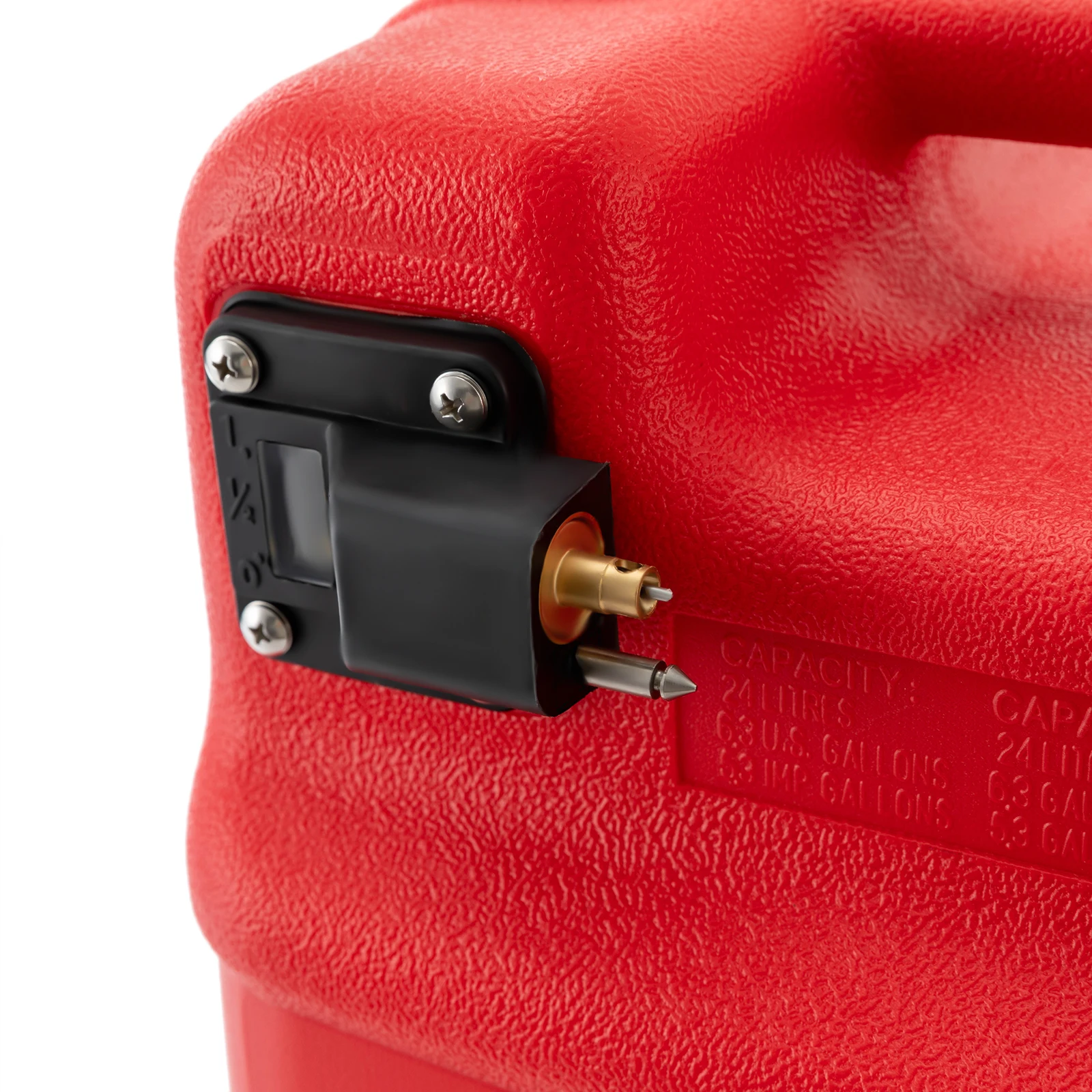 Accesorio fueraborda marino 24L |   Plástico PE rojo de 5 capas, específico para vehículos para barcos, pieza fueraborda de barcos de 6,34 gal