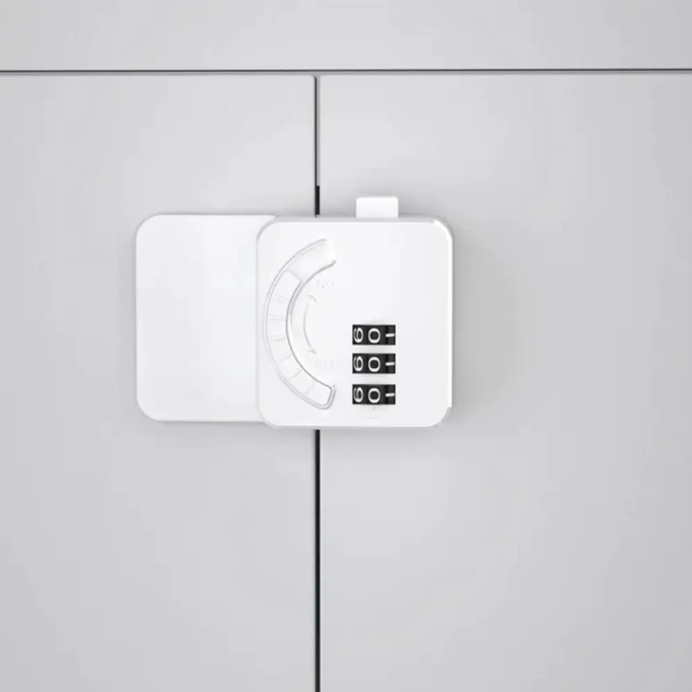 ABS Kids Security Password Lock Children Security Protector Protection Equipment Fridge Drawer Locks Plastic Solid Color