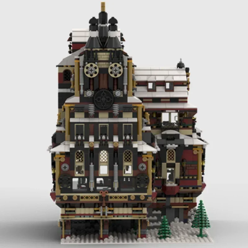 Briques de construction Moc Street View modèle bonbons usine technologie blocs modulaires cadeaux de vacances jouets pour enfants bricolage ensembles assemblage