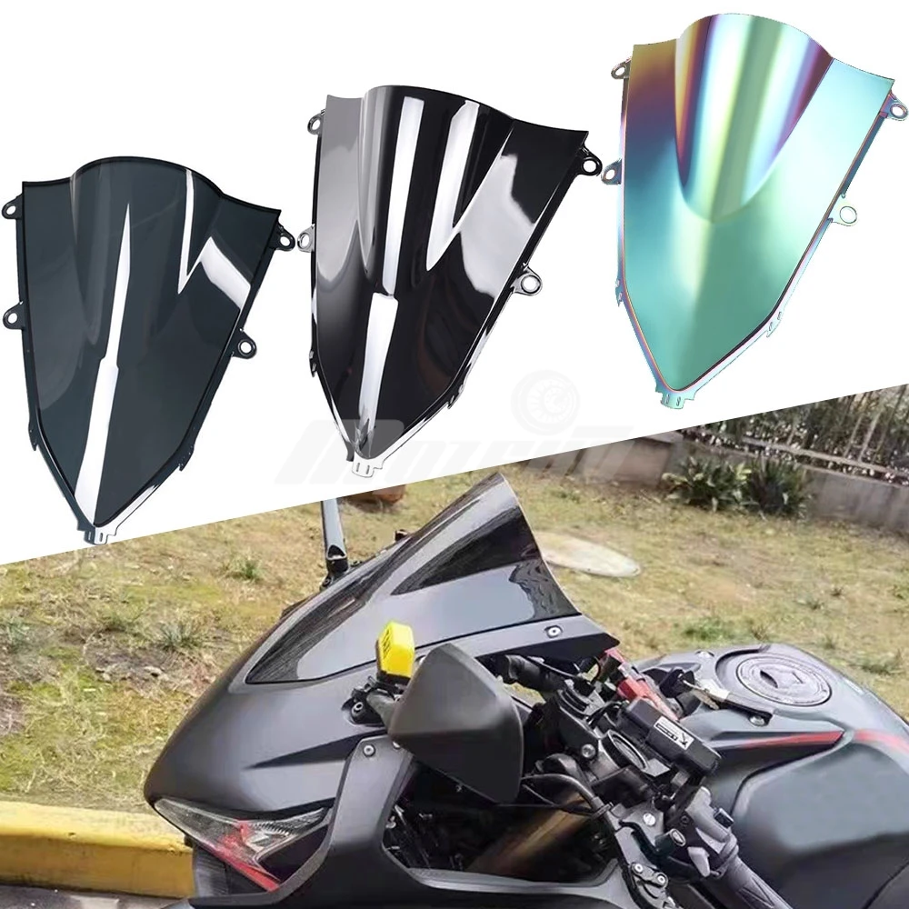 For HONDA CBR400R CBR500R CBR650R CBR 400 500 650 R 2019-2022 2023 2024 2025 Motorcycle ABS Windshield Fairing Windscreen Screen