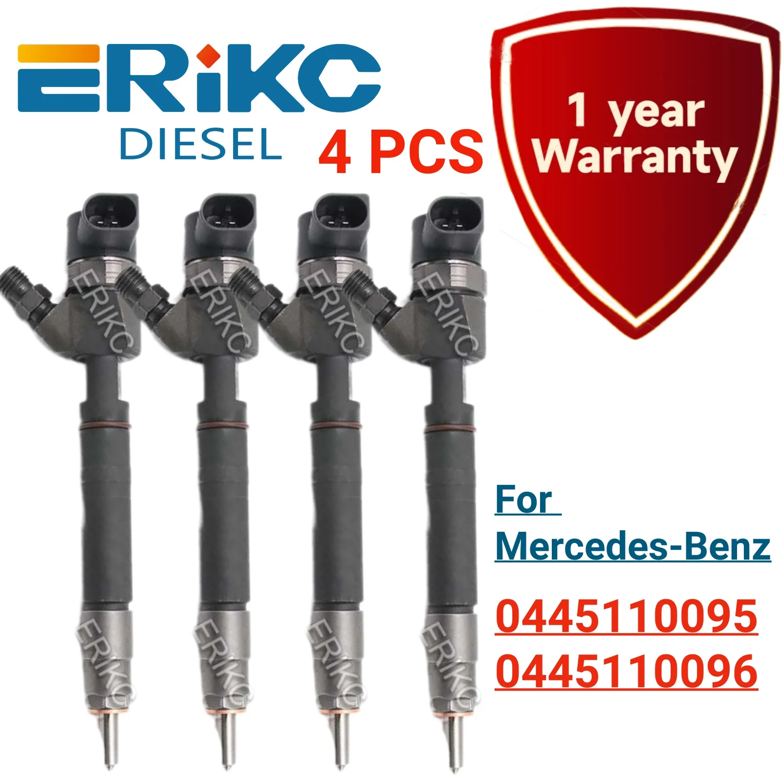 A6130700587 0445110095 Engine Injector 0445110096 Diesel Fuel Injector 0 445 110 095 0 445 110 096 for Bosch Mercedes Sprinter